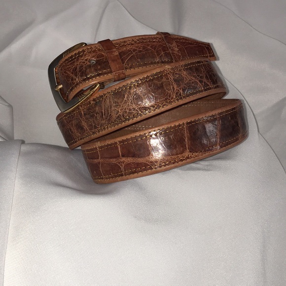 Brand New Custom Made Alligator Belt - Picture 9 of 12